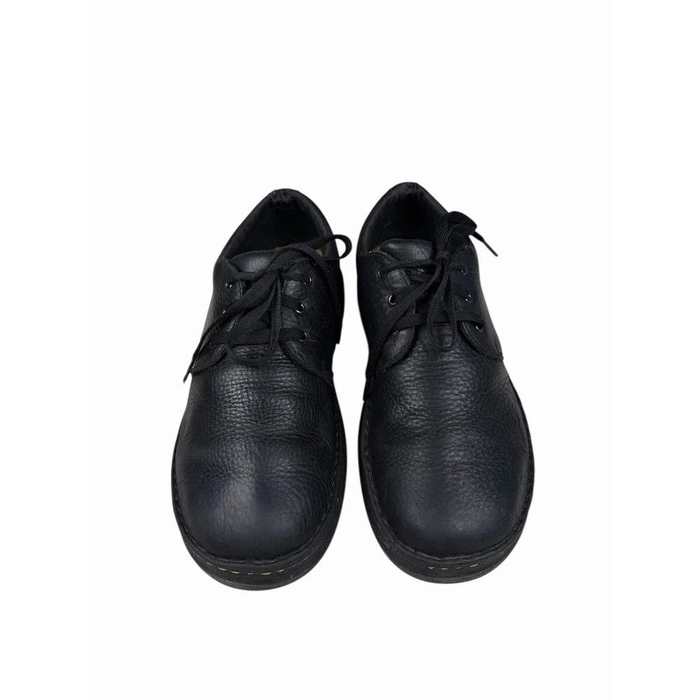 Doc Dr Marten's Hazeldon Oxford Classic Pebbled Black Leather Men's US Size‎ 9